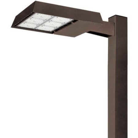 HUBBELL LIGHTING Hubbell Outdoor Ratio LED Area Light, 21000L, 165W, 40K, Type 4W Dist, Arm Mount, 120-277v RAR2-165-4K-4W